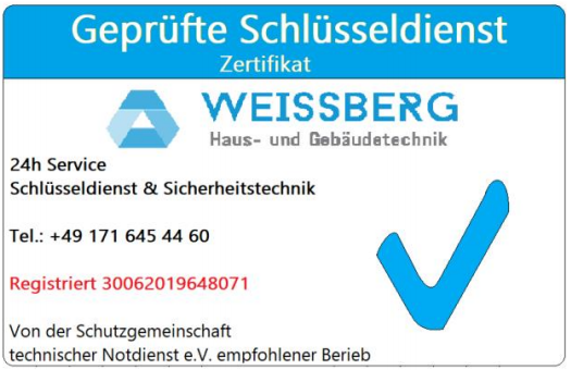 Weissberg Schlüsseldienst
